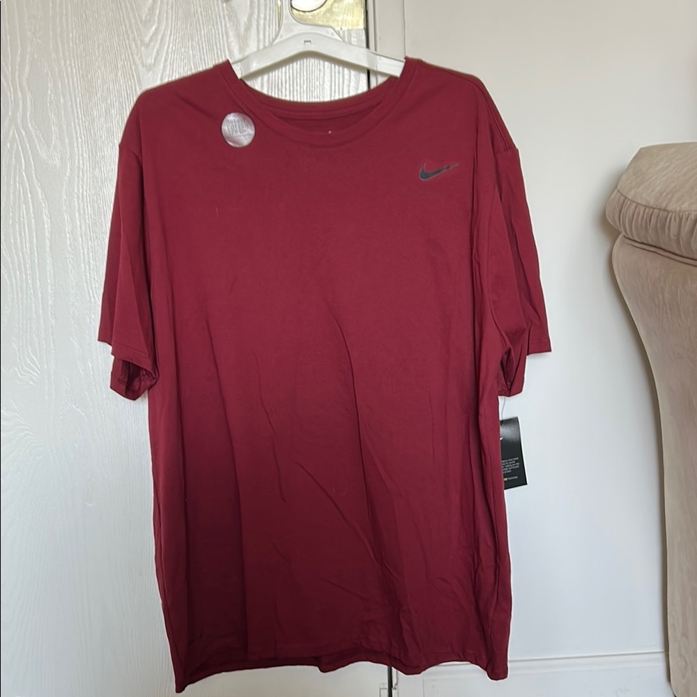 Nike Red Short Sleeve Tee